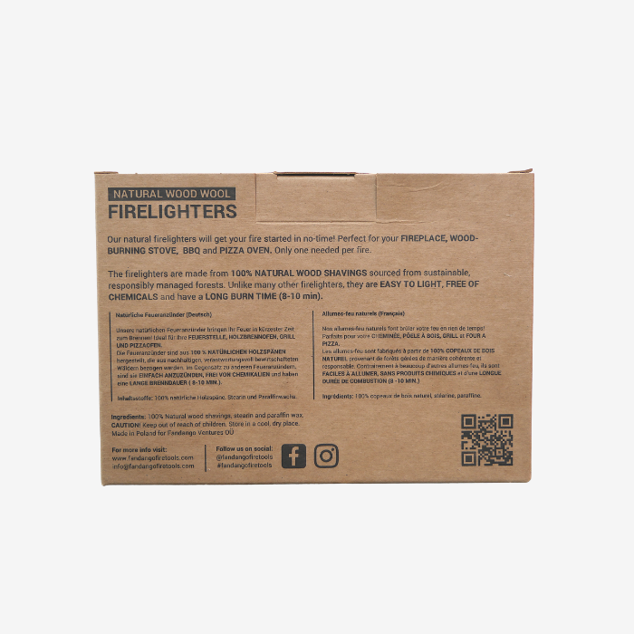 Natürliche Feueranzünder 4 - ER PACK