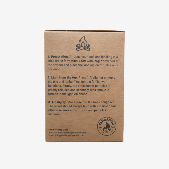 Natürliche Feueranzünder 4 - ER PACK