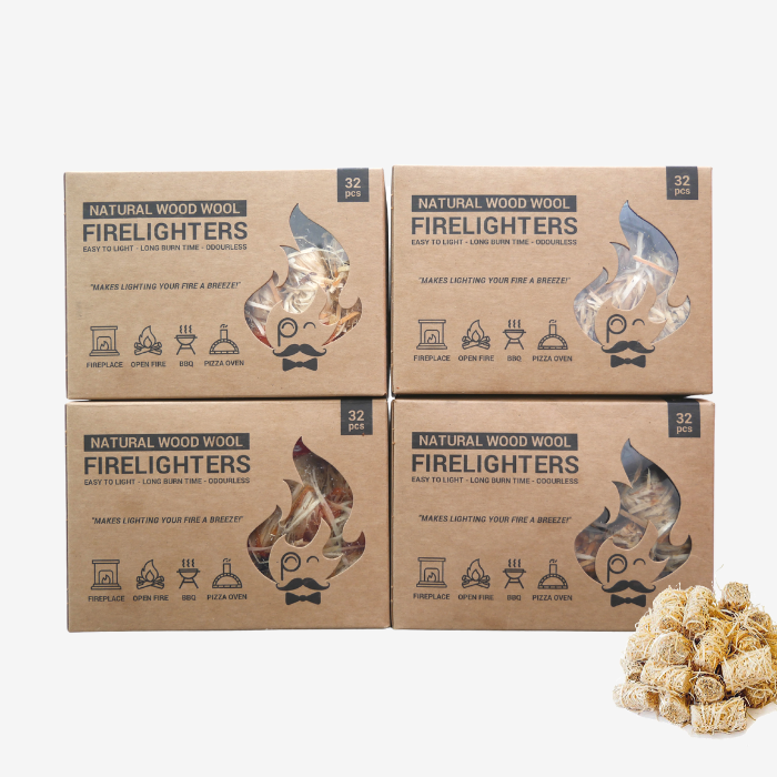 Natural Firelighters 4-Pack