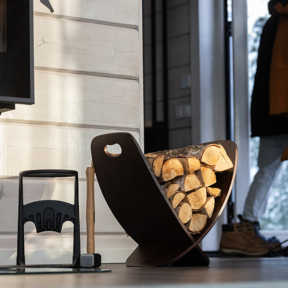 Firewood Stand Espresso
