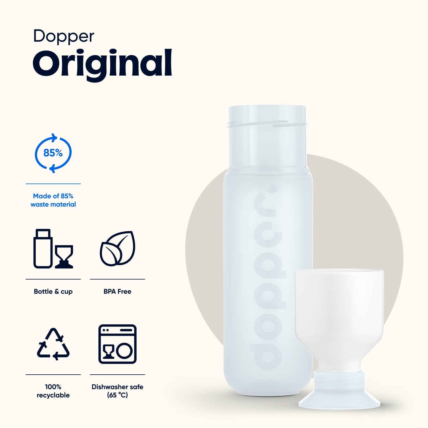 Dopper Original - Pure White