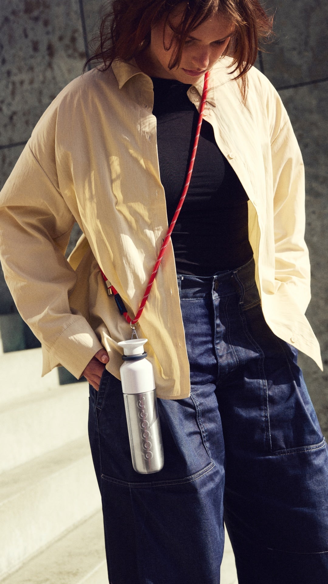Dopper Cord - Silver Red