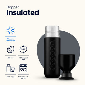 Dopper Insulated (350 ml) - Blazing Black
