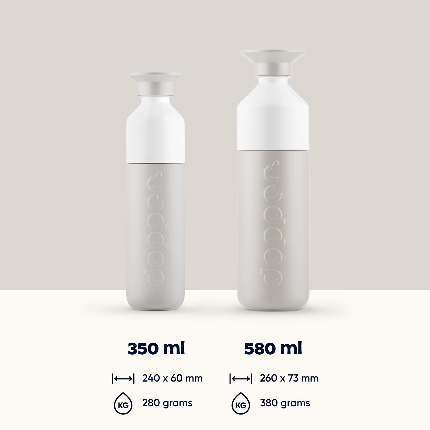 Dopper Insulated (350ml) - Gentle Grey