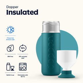 Dopper Insulated (580 ml) - Green Lagoon