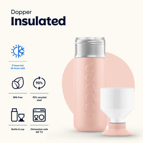 Dopper Insulated (580ml) - Pebble Peach